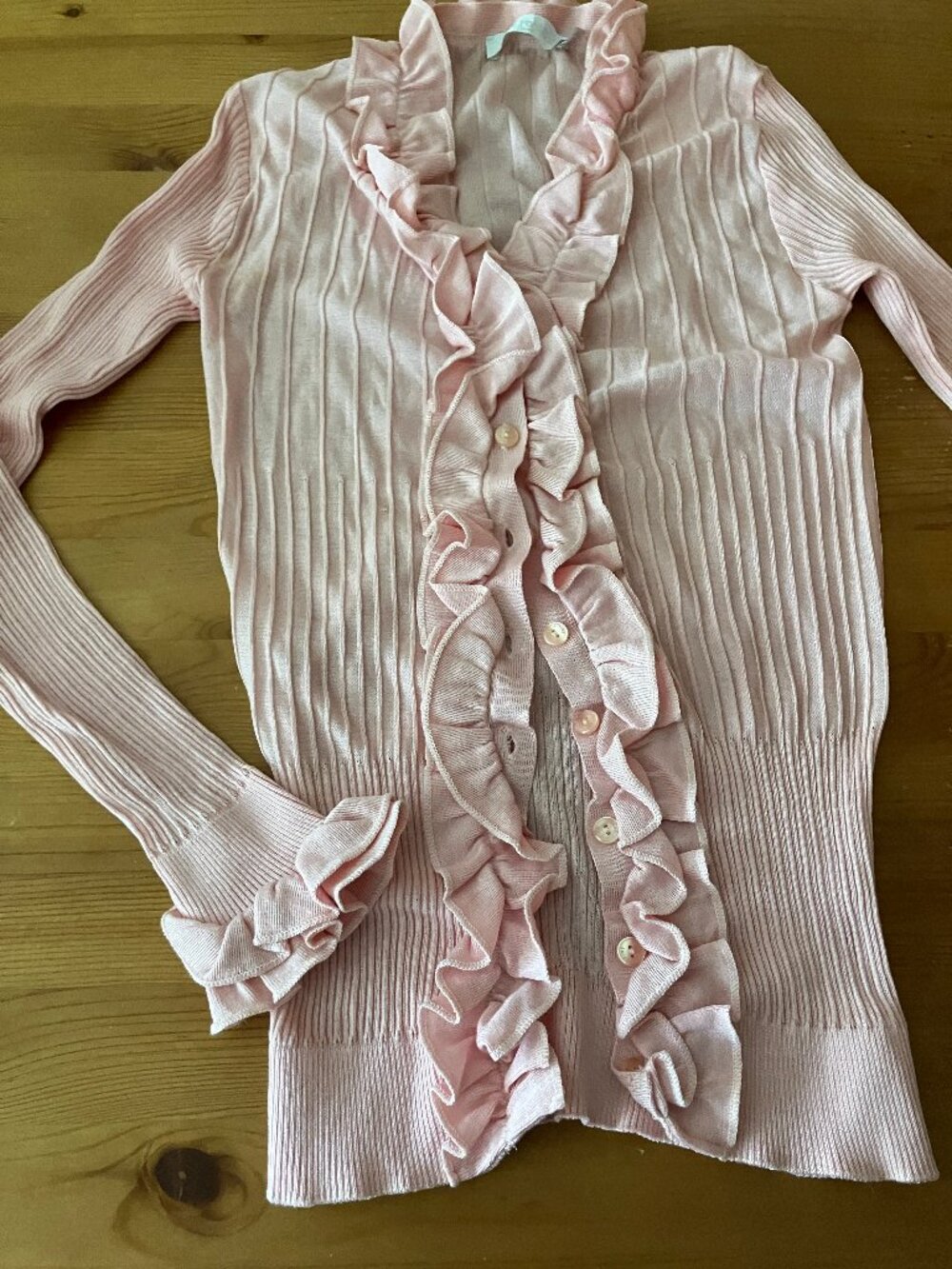ANNE FONTAINE Paris Pink Ladies' Blouse/cardigan/Top Size 36 / US Size XS 4